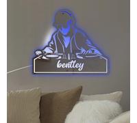 Miroir Acrylique LED Personnalisé, Coutume Maison Néon Miroirs