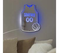 Miroir Acrylique LED Personnalisé, Coutume Maison Néon Miroirs