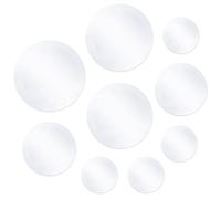 Miroir Adhesif,9PCS Mural Miroir Autocollant Miroir Stickers Muraux Miroir Acrylique Adhésif Rond Miroir collant Mural 3D Miroir Rond Mural Miroir Acrylique Antidéflagrant pour Salon Chambre Maison