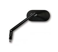 Miroir Agila, Ovale, Noir, Potence réglable