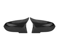 Miroir aile Couverture Delaman Rearview Mirror Cover Cap Compatible avec BMW 220i 328i 420i F20 F21 F22 F30 F32 F33 F36 X1 E84 1 paire