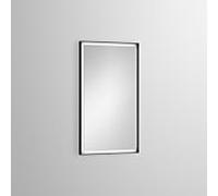 Miroir Alape FR600.S1 Light 6743001899 noir mat, 600 x 1000 x 40 mm