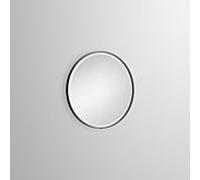 Miroir LED Alape SP.FR750.R1, rond, L : 750mm, H : 750mm, P : 40mm, intensitÃ© lumineuse variable, 6745001, Coloris: Noir Mat - 6745001899