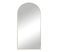 Miroir aluminium House Nordic Madrid Doré 90x180 cm