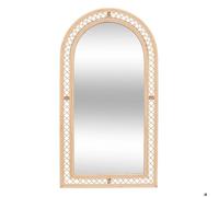 Atmosphera - Miroir Arche Anahi rotin Marron 87x47cm