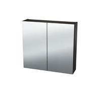 Miroir Armoire Nemo Spring Nebulo - 60x65x17.8cm - 1 porte - étagères en verre - avec prise - sans interrupteur - couleur : U899 ST9 Gris Cosmos 20036932