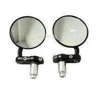 Miroir Arrière Rond De Moto, Bout De Barre Universel, Guidon De Moto, Scooters, Rétroviseurs De Vue Latérale