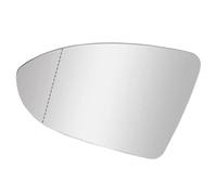 Miroir Asphérique Rétroviseur latéral chauffant verre lentille rétroviseur gauche/droite pour VW pour Golf pour MK7 pour SportWagen pour Alltrack (Left Side)