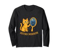 Miroir Astro Cosmic Mystic Cat Manche Longue