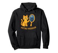 Miroir Astro Cosmic Mystic Cat Sweat à Capuche