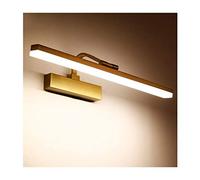 Miroir Avant lumière LED Salle de Bain Coiffeuse Miroir Lampe Applique antibuée Miroir Armoire Lampe européenne Acrylique Abat-Jour, Lampe Miroir (Couleur: lumière chaude-41 cm/8 w) Le Nouveau