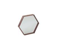 Miroir avec cadre en bois de noyer 3039C, 46 x 40 x 6 cm. -