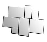 Miroir Bastien 89x123 cm - Amadeus - Argent / Métallique - Métal G