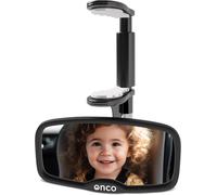 Miroir Bébé Orienté Vers L'avant - Rétroviseur Voiture Clipsable 100% Incassable, Intérieur, Accessoire Naissance
