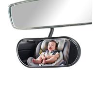 Miroir bébé pour le siège d'auto Face à l'arrière, rétroviseur arrière pour bébé | Miroir de voiture adhésif 360 Rotation,Moniteur de recul