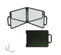 Sibel Grand Miroir Pliant Double pour Coiffeur Bi-Vision