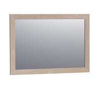 Miroir BRAUER Citrine - 100x70cm - rectangulaire - cadre en chêne blanc à lamelles SP-CI100RHLEW