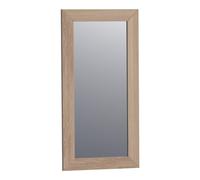 Miroir BRAUER Citrine - 40x80cm - rectangulaire - cadre en chêne naturel à lamelles SP-CI40RHLEN
