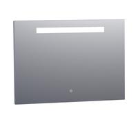 Miroir BRAUER Garnet - 100x70cm - rectangulaire - éclairage LED direct avec fonction dimmable et commande tactile SP-GA100RH