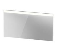 Miroir Brioso de Duravit 132,0 x 3,5 cm avec éclairage LED, BR702502222, Couleur: Décor blanc brillant, manche blanc brillant