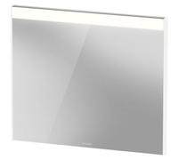 Miroir Brioso de Duravit 82,0 x 3,5 cm avec éclairage LED, BR702204949, Couleur: Décor Graphite Mat, Poignée Graphite Matt