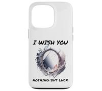 Miroir brisé Ironic I Wish You Nothing But Bad Luck Coque pour iPhone 13 Pro