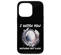 Miroir brisé Ironic I Wish You Nothing But Bad Luck Coque pour iPhone 13 Pro
