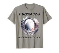 Miroir brisé Ironic I Wish You Nothing But Bad Luck T-Shirt