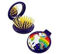 Miroir Brosse a cheveux 2 en 1 Ladyretro Licorne G