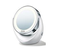 Miroir cosmétique rotatif avec lumiere LED et augmentation pour le maquillage Beurer