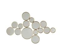 Miroir Bubbles 93x138cm laiton Kare Design