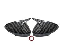 Miroir Capeur Coque De Rétroviseur Extérieur Pour Volvo C30 C70 S40 S60 V40 V50 V70 (2005-2013) Capuchons Protection Pour Rétroviseurs Latéraux Garniture Accessoires(Aspect sergé)