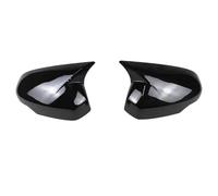 Miroir Capeur Coque De Rétroviseur Latéral Pour CRV 6e Génération (2023-2025) - Versions US Et UE Cache Boîtier Extérieur Portière Garniture Accessoires(Version américaine noir brillant)