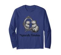 Miroir Capybara Naturally Fabulous - Design Amusant - Amour de soi Manche Longue
