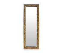 Miroir - Casa Chic by Blumfeldt Norwich - cadre en bois - 130 x 45 cm - Doré