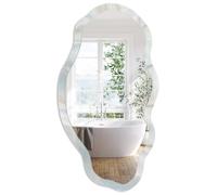 Miroir Chambre Mural 52x97 cm | Onyx Bleu | en Forme de Nuage