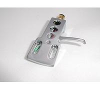 Miroir chromé plaqué Boitier Cartouche Support avec or CONNECTEURS POUR DENON DP 500m, DP 300F SP, PD 60L, DP A100, DP 1300 MK2, DP 1100, DP 1200, DP 1250 PLATINE bras de lecture