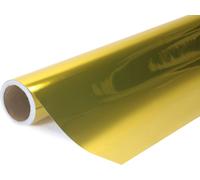 Miroir chromé triple couche feuille d'or wrap 152x300cm - intérieur/extérieur