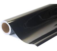 Miroir chromé triple couche noir wrapfolie 152x1500cm - intérieur/extérieur