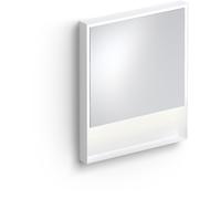 Miroir Clou Look at Me 70x80cm éclairage LED IP44 Blanc mat CL/08.08.070.20