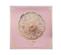 Miroir compact de sac à main | motif floral pour maquillage | miroir à main portable | pour femmes filles, mamans, voyageurs, étudiantes, professionnels, mariées, restaurant, bureau