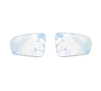 Miroir Compatible avec A1 2019 2020 2021 2022 Lentilles de rétroviseur extérieur en verre réfléchissant avec chauffage 2G0857521C 2G0857522C(2pcs)