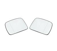 Miroir Compatible avec Discovery 3 Pour Freelander 2 2005 2006 2007 2008 2009 Rétroviseur Latéral De Voiture, Lentille De Rétroviseur OEM : LR017067 LR017070(2pcs)