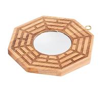 Miroir concave Shanrya, Apportez La Bonne Chance, Bagua Feng Shui Miroir Convexe, Facile à Utiliser, Pour l'extérieur