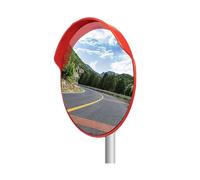 Miroir Convexe À Angle Réglable, Miroir De Sécurité Incurvé Grand Angle For Angle Mort, Surface De Miroir PC For Les Bureaux Des Écoles De Garage(100cm)