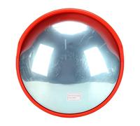 Miroir Convexe de 11,7 Pouces, Miroir de Circulation Grand Angle pour | vue grand angle, couverture des angles morts, objectif PC, utilisation intérieure et extérieure, support mural rond