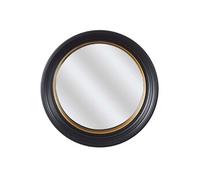 - Miroir convexe Diam. 40,5 cm - Noir et Doré - Lounge Edition