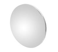 Miroir Convexe Extérieur 28cm Léger pour Entrepôts et Parkings | Plastique Argenté, Reflet Précis et Champ Large, Usage Extérieur, Entreprises et Particuliers