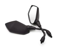 Miroir Convexe Latéral De Moto, Pour Suzuki GS1000 GS500E GS550M Katana GSX1100F Katana, 8mm 10mm compatibles(Noir 1)