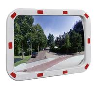 Miroir convexe rectangle avec réflecteurs 40x60 Miroir Sortie De Garage vidaXL